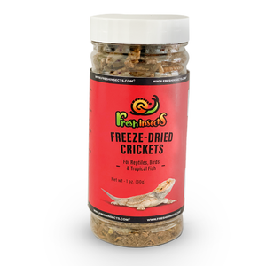 Freshinsects Freeze-Dried River Crickets 1.0 oz